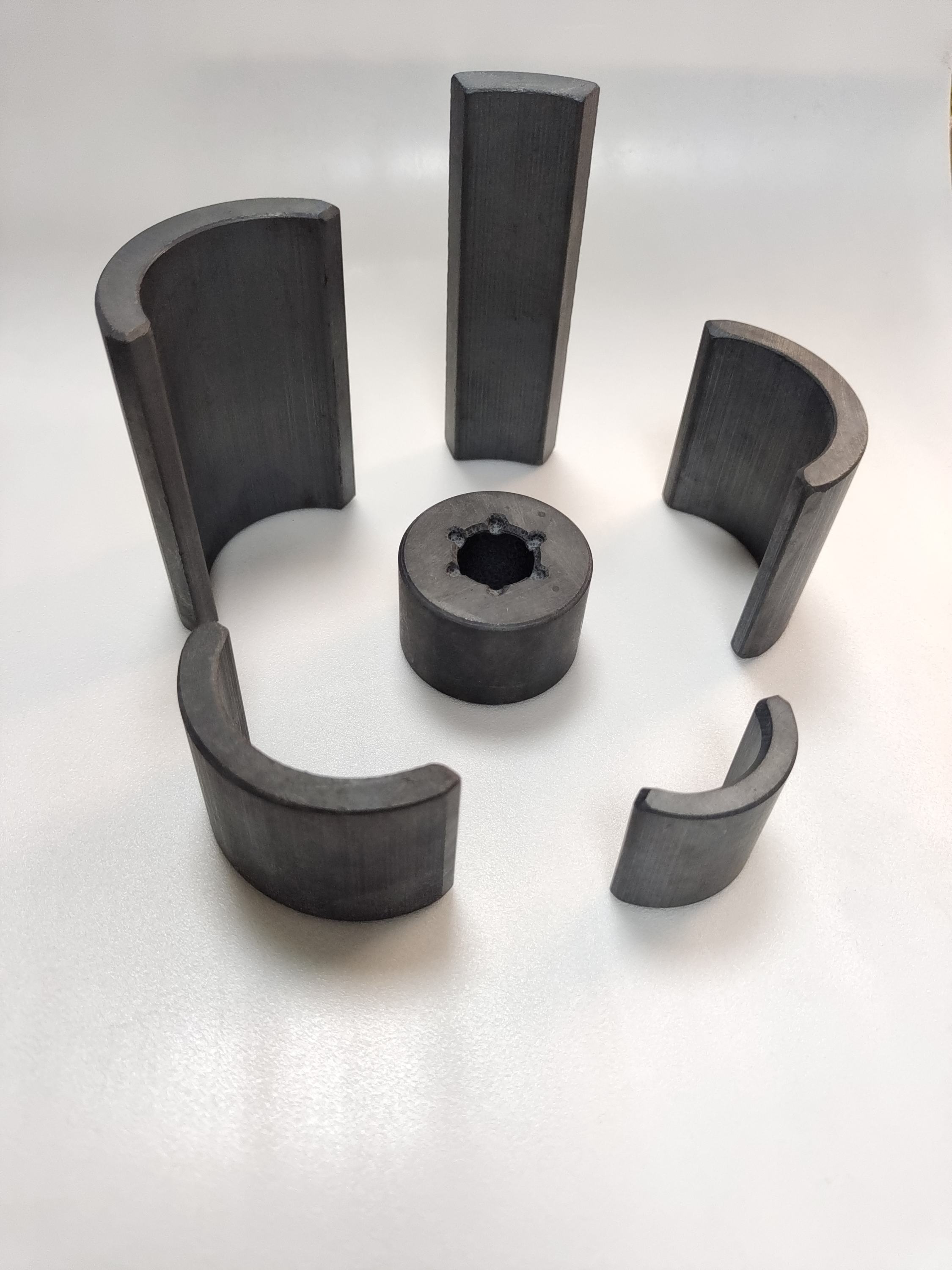 Y35 Y30 Y35bh Y30bh C8 C12 Arc Curved Ferrite Magnet for Motor