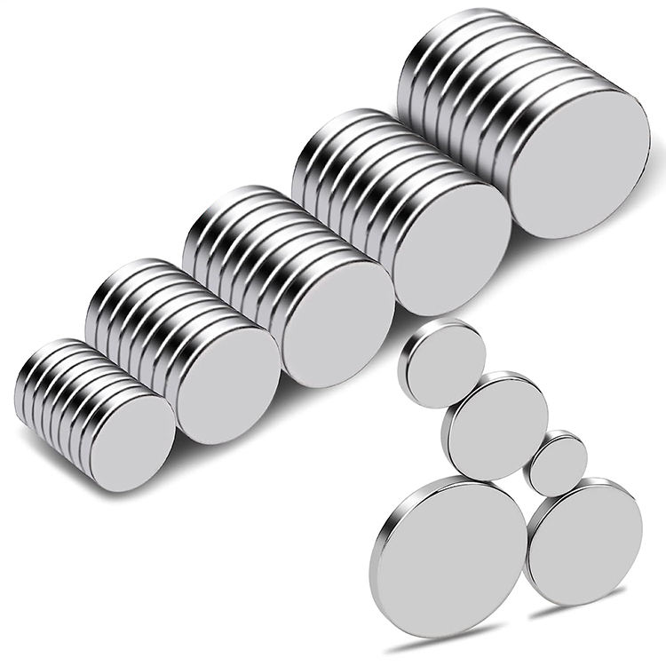 Custom N52 N38 N30 N35 N40 N42 Round Disc Sheet Epoxy Gold Neodymium NdFeB Strong Rare Earth Permanent Magnet Magnets