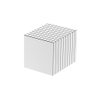N35 N38 Super Neodymium Square Cube Rare Earth Neodymium Magnet Magnets imanes