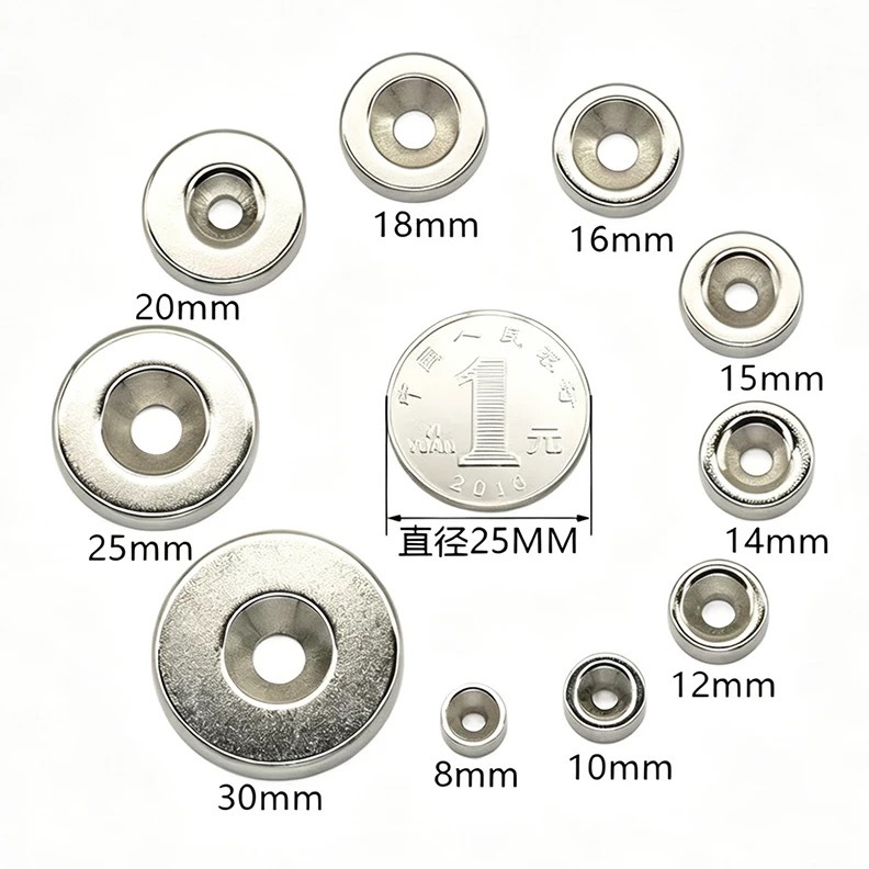 N35 N42 N40 N52 Strong Permanent Rare Earth Neodymium Ring Magnet Magnets