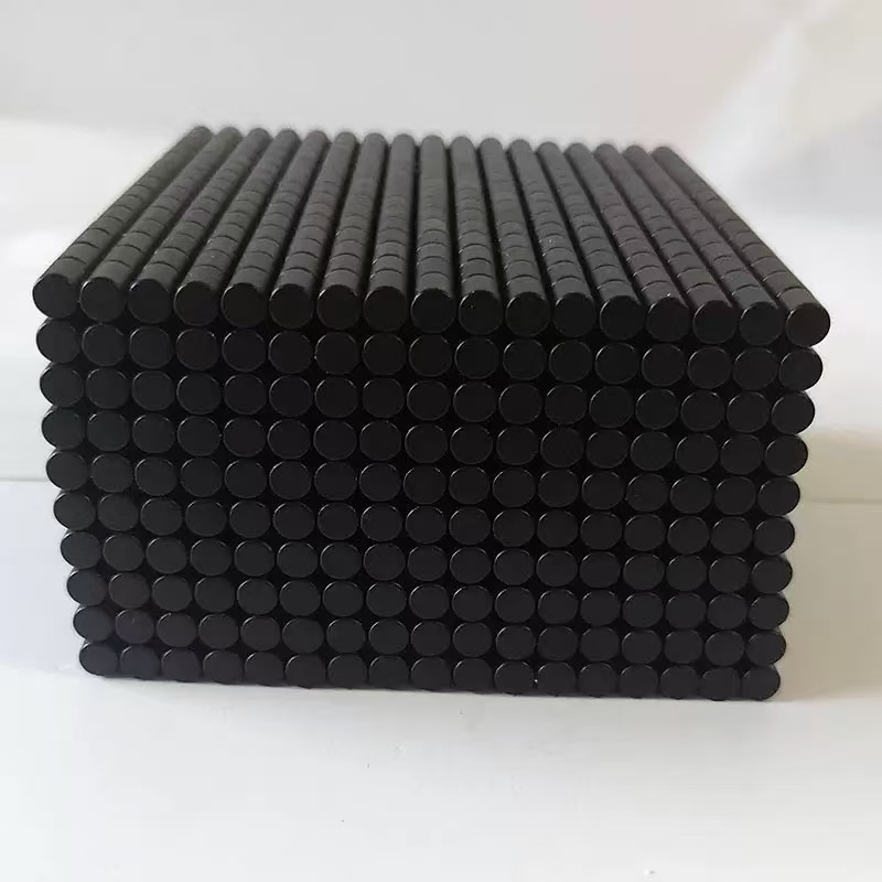 N52 N35 N38 N28 N40 N42 Strong Permanent Rare Earth Black Epoxy Round Dics Neodymium Magnet NdFeB Magnet 