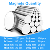 N52 N42 N35 N38 Powerful Sintered Round Sheet Neodym Neodymium Magnet Magnets