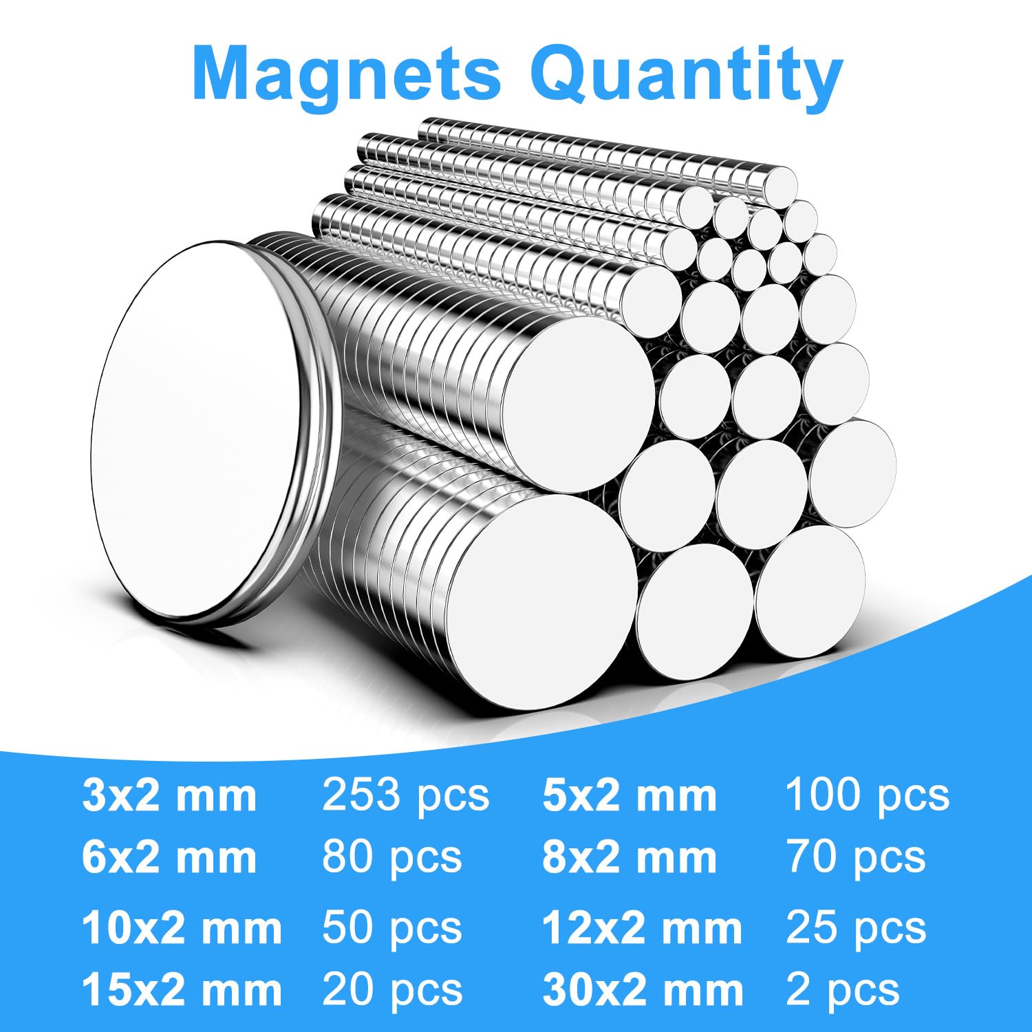 N52 N42 N35 N38 Powerful Sintered Round Sheet Neodym Neodymium Magnet Magnets