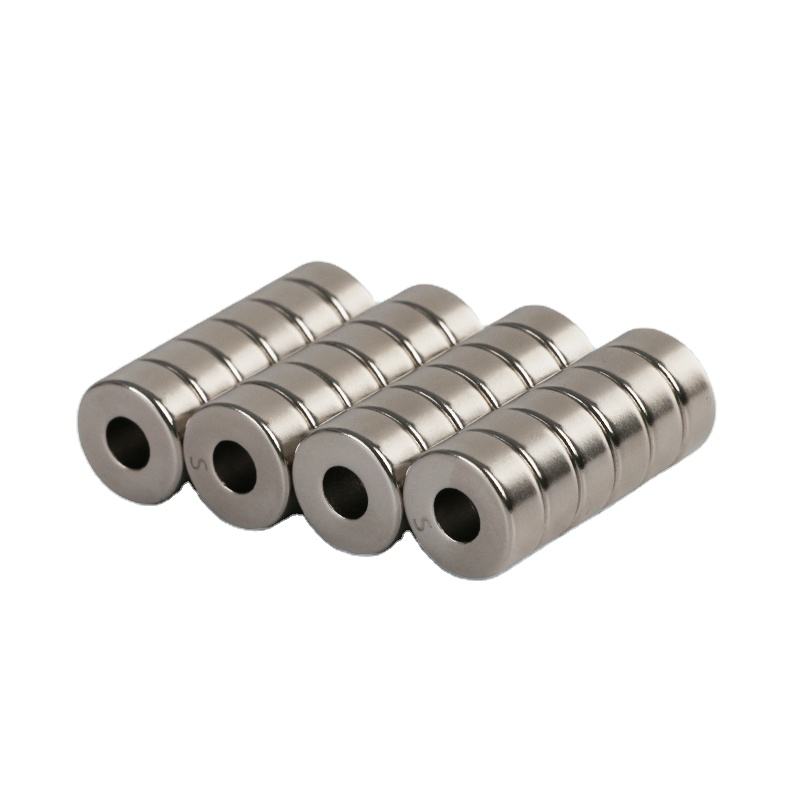 Custom Strong N42 N35 N52 Strong Axial Ring Neodymium Permanent Magnet Imanes Iman NdFeB Neodimio