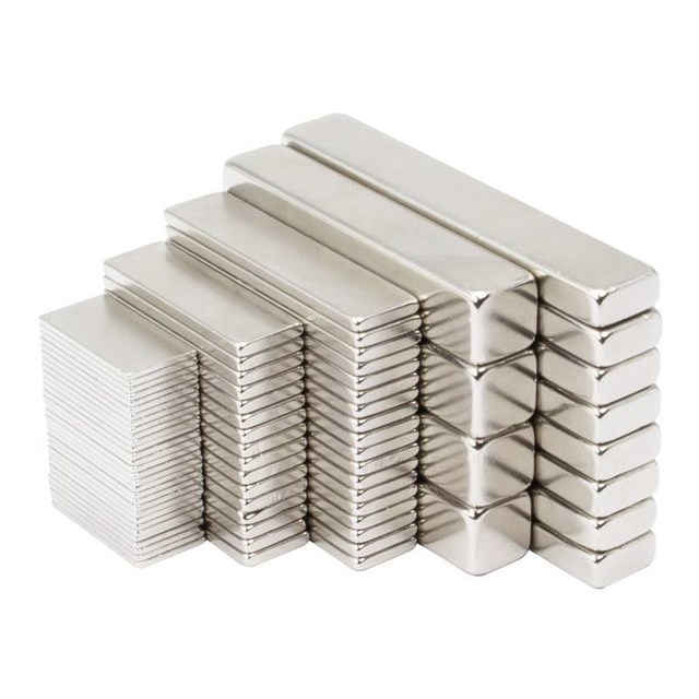 N42SH N48SH N45SH Rectangular Block Bar Neodymium Magnet EV Automotive BLDC Servo Motor