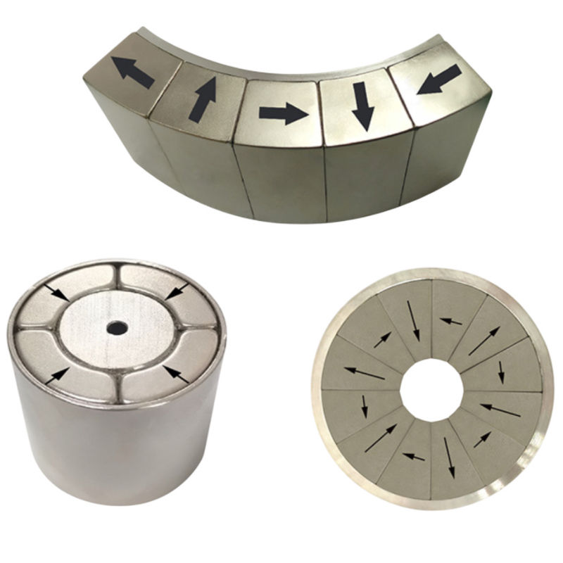 N35 N42 N52 Halbach Array Motor Rotor Magnet Magnetic Assembly Neodymium Magnet