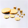 Custom N28 N38 N35 N40 N42 N52 Gold Round Cube Block Any Shape Permanent Neodymium Magnets NdFeB Magnet 