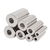 Custom N35 N38 N42 N52 Ring Axial Radial magnetization Strong Round with Hole Rare Earth Permanent NdFeB Magnet Magnets 