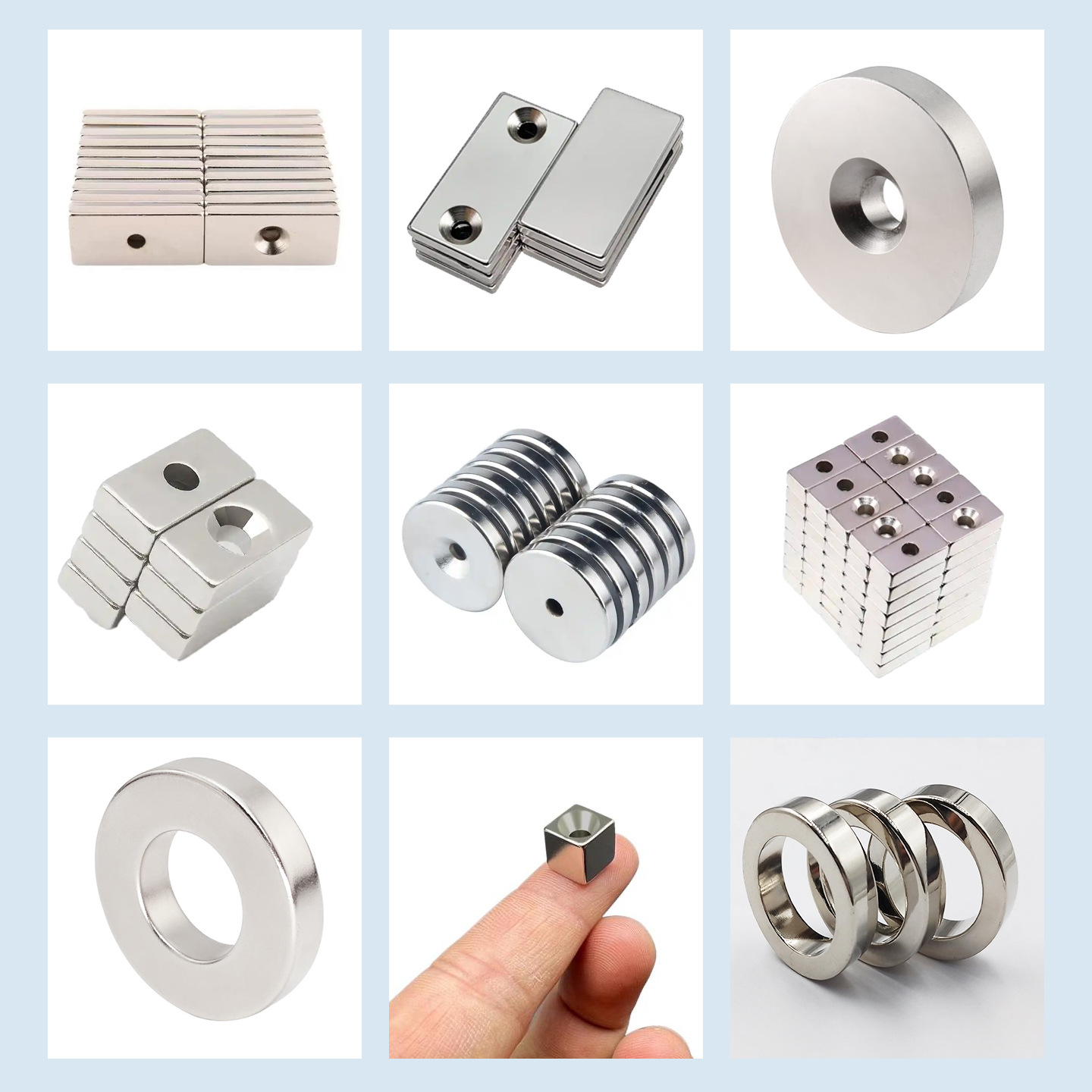 N35 N42 N40 N52 Strong Permanent Rare Earth Neodymium Ring Magnet Magnets