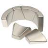 N35 N30 N38 N42 N52 NdFeB Neodymium Permanent Magnet for BLDC Arc Motor Applications