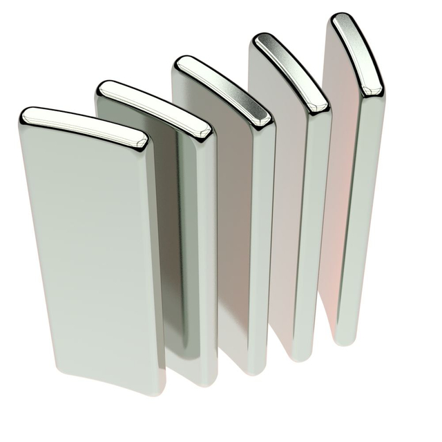 Arc Block Neodymium Permanent Magnet for BLDC Servo Motor Linear Motor Magnet