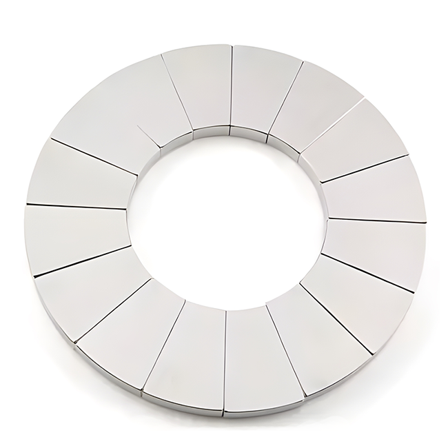 N35m N38m N38h N42h N40h Neodymium Arc Segment Magnet BLDC Electric Motor
