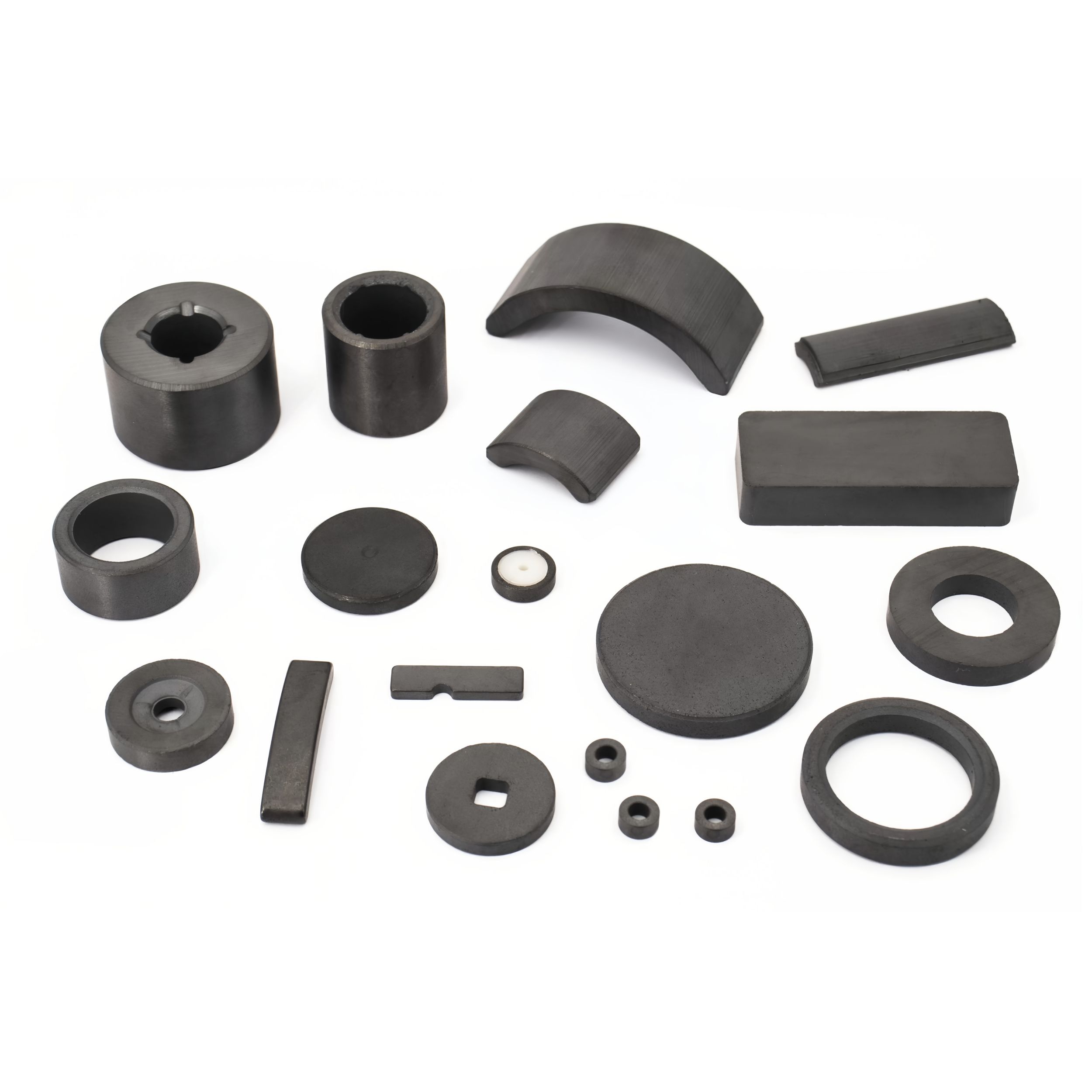Y35 Y30 Y35bh Y30bh C8 C12 Arc Curved Ferrite Magnet for Motor