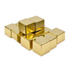 Custom N28 N38 N35 N40 N42 N52 Gold Round Cube Block Any Shape Permanent Neodymium Magnets NdFeB Magnet 