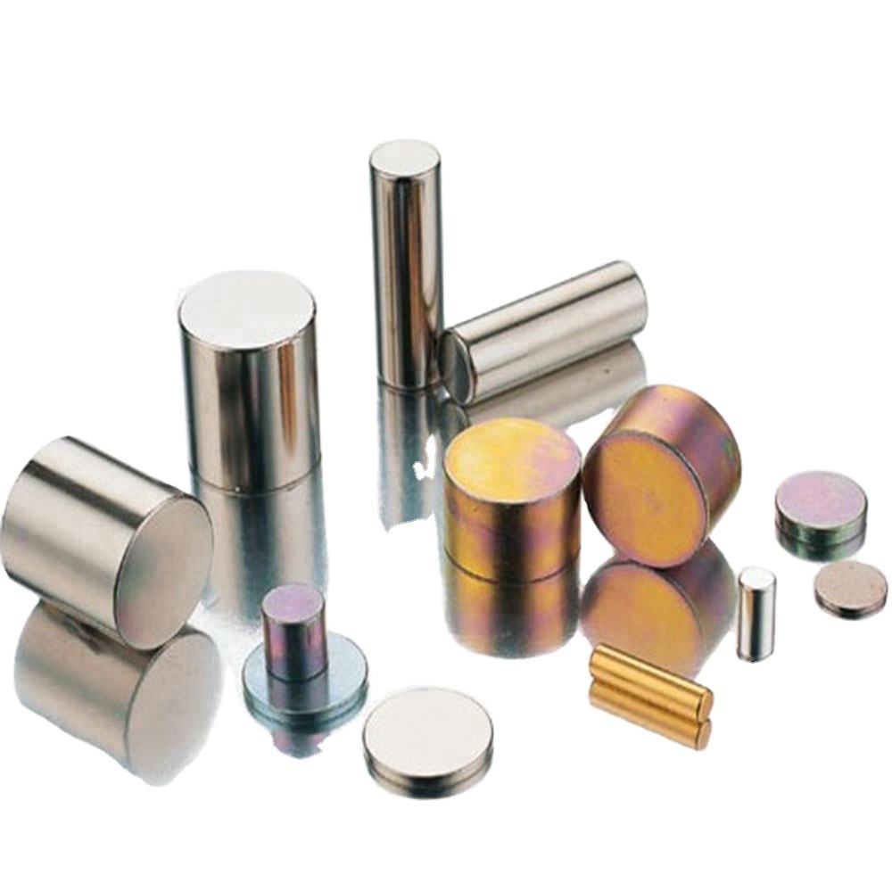 Custom N28 N30 N35 N40 N42 N52 Round Sheet Ring Arc Cube Square Block Rectangle Cylinder Permanent Neodymium Magnets NdFeB Magnet 
