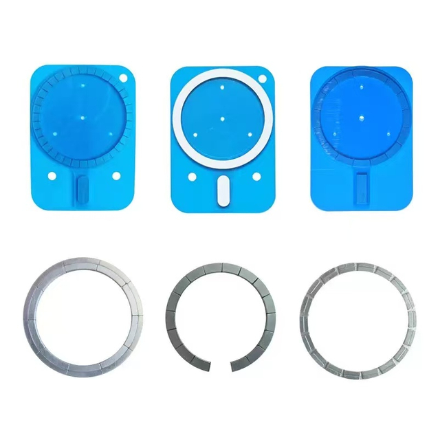  Strong Neodymium Magnet Permanent NdFeB Magnet Wireless Charging Magnet Ring, MagSafe Magnetic Magnet, Arc Array for Wireless Charger