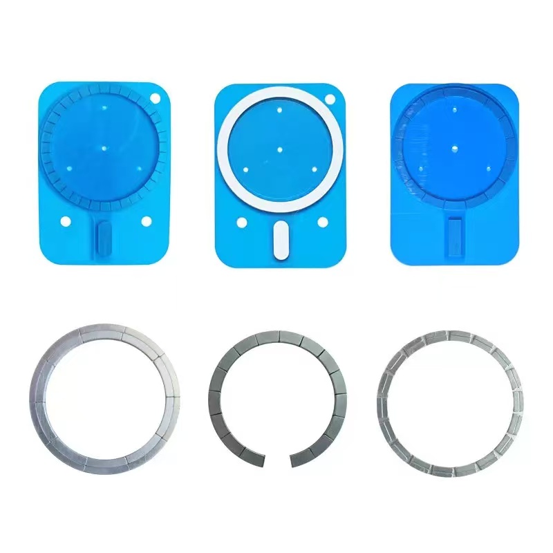  Strong Neodymium Magnet Permanent NdFeB Magnet Wireless Charging Magnet Ring, MagSafe Magnetic Magnet, Arc Array for Wireless Charger
