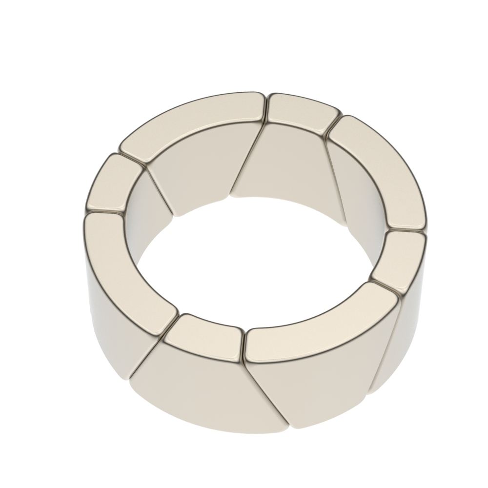 N35 N30 N38 N42 N52 NdFeB Neodymium Permanent Magnet for BLDC Arc Motor Applications