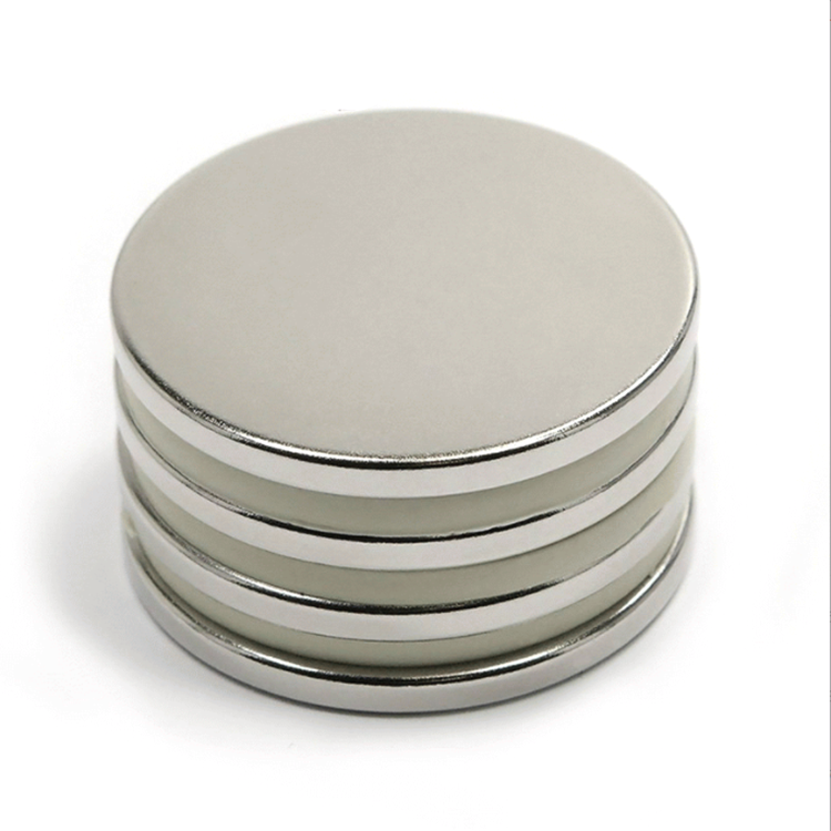 N35h N38h N35sh High Temperature Resistance Round Disc Neodymium Magnet for Hydraulic Solenoid Valve