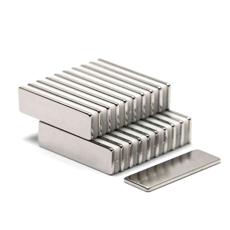 N35h N40h Rectangular Block Bar Neodymium Magnet for Home Appliance Inverter Motor
