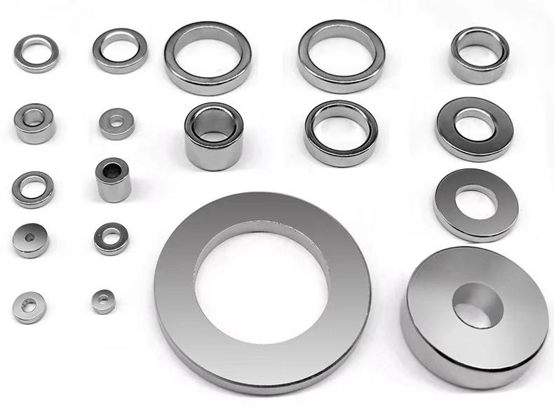 Custom N28 N38 N35 N40 N42 N52 Any Size Ring Permanent Neodymium Magnets NdFeB Magnet 