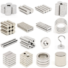 Custom N28 N30 N35 N40 N42 N52 Round Sheet Ring Arc Cube Square Block Rectangle Cylinder Permanent Neodymium Magnets NdFeB Magnet 