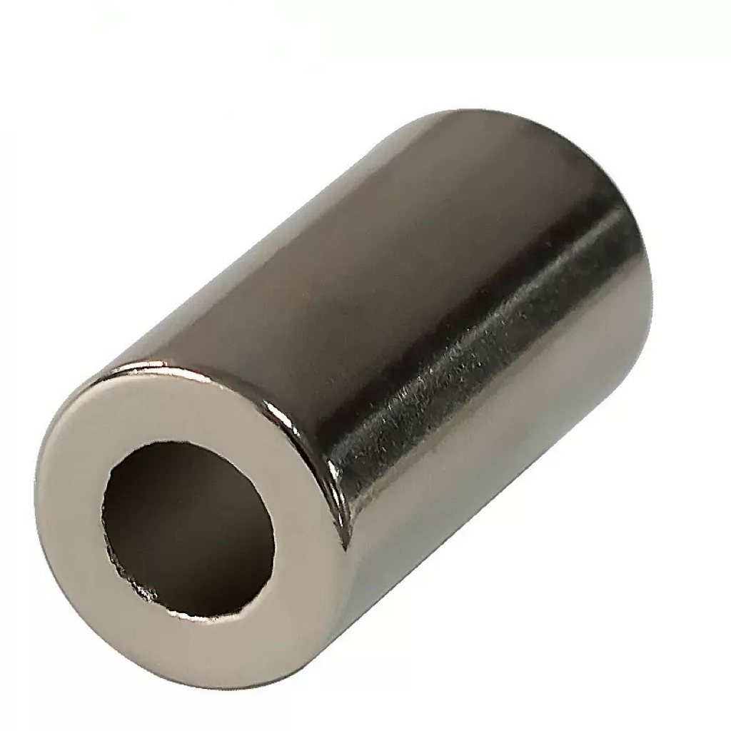 N52 N35 N38 N28 N40 N42 Cylinder Cylindrical Hollow Ring Cylinder Neodymium Magnet,Strong Permanent Rare Earth Neodymium Magnet NdFeB Magnet 
