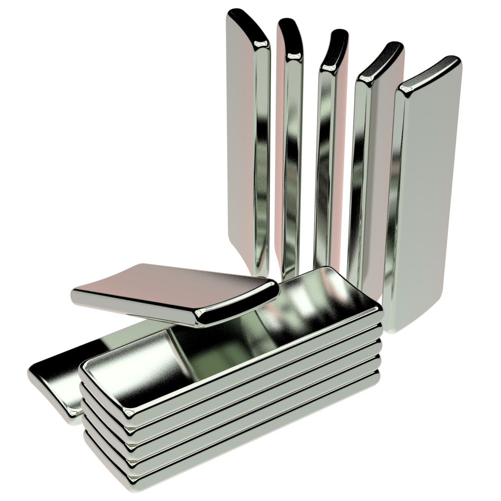 Arc Block Neodymium Permanent Magnet for BLDC Servo Motor Linear Motor Magnet