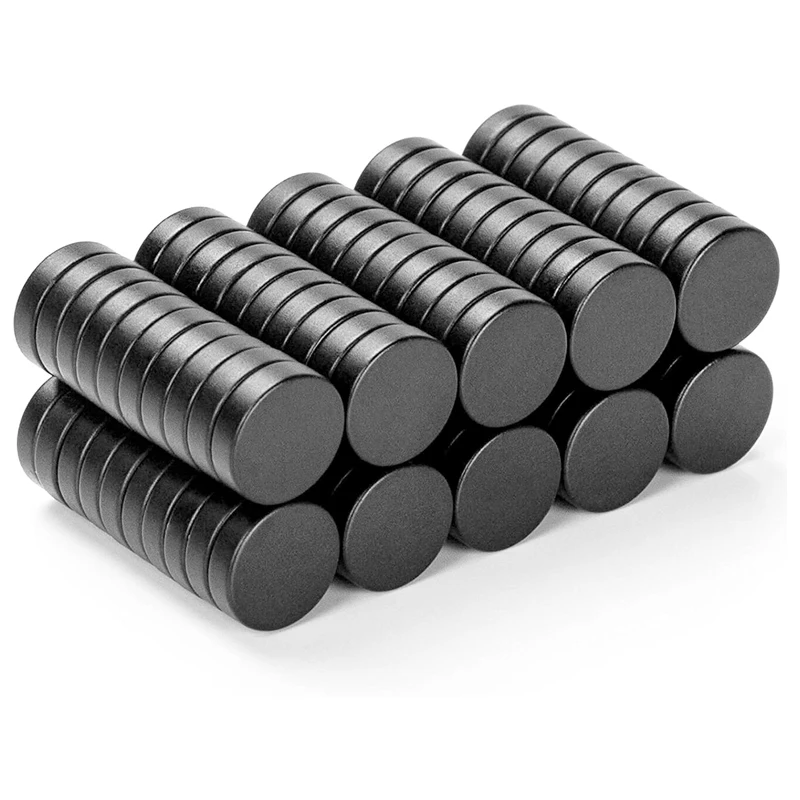 Customized Waterproof Epoxy Black Coating Neodymium Magnets Block Disc Round Industry NdFeB Magnet
