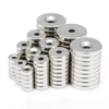 Custom Strong N52 Neodymium Ring Magnets Countersunk Hole Permanent Round Disc Magnets For Industrial Holding Mounting Fishing