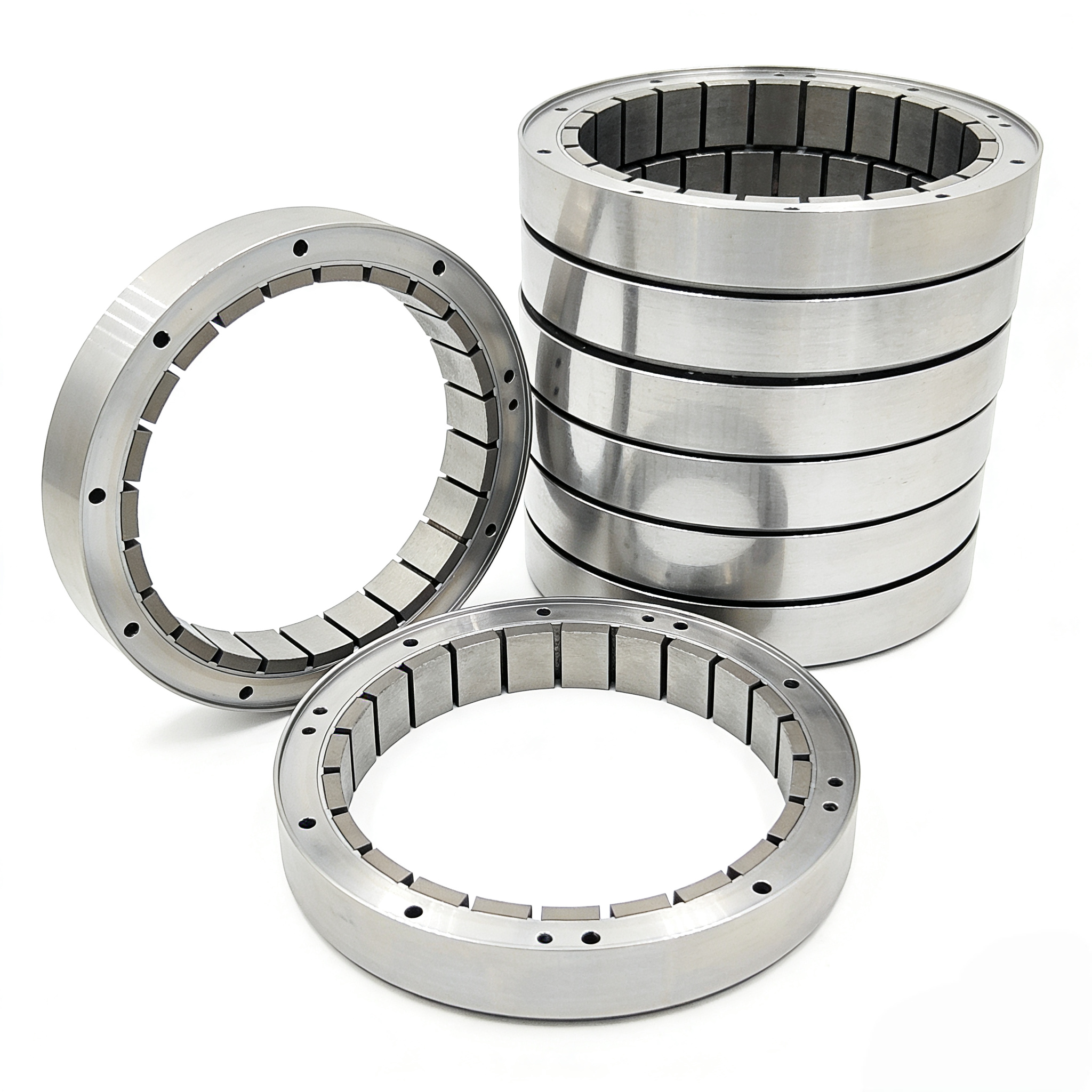 Custom Permanent NdFeB Neodymium Magnet Magnets Motor Rotor for Mixer And Pump