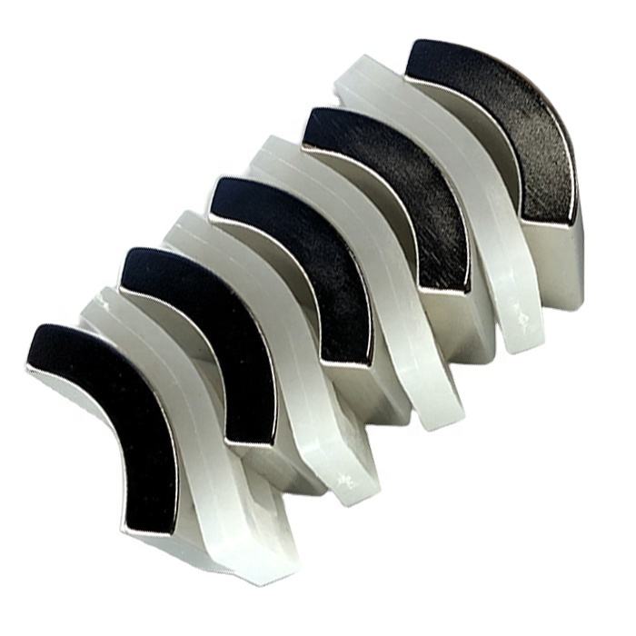 Arc NdFeB Magnet Motor Neodymium Permanent Rotor Segment for Generators Wind Turbine