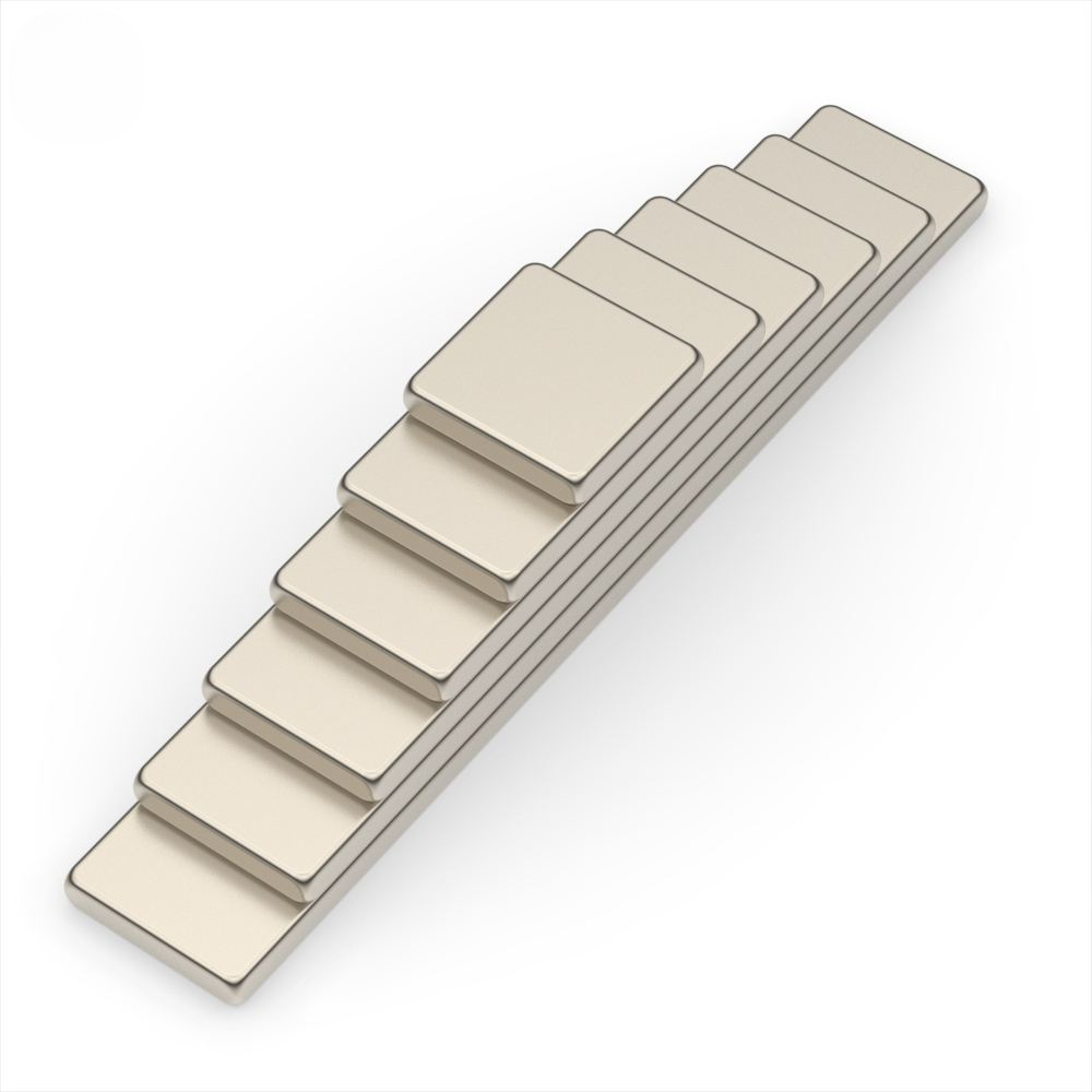 N38sh N42sh High Block Rectangular Temperature Resistant Permanent NdFeB Neodymium Magnet Motor