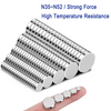  Rare Earth Permanent Round Neodymium Disc Magnets for Speaker Headphone 