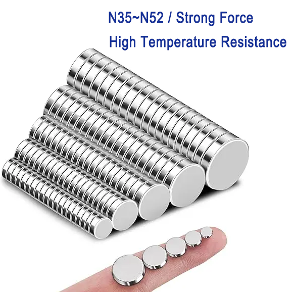  Rare Earth Permanent Round Neodymium Disc Magnets for Speaker Headphone 