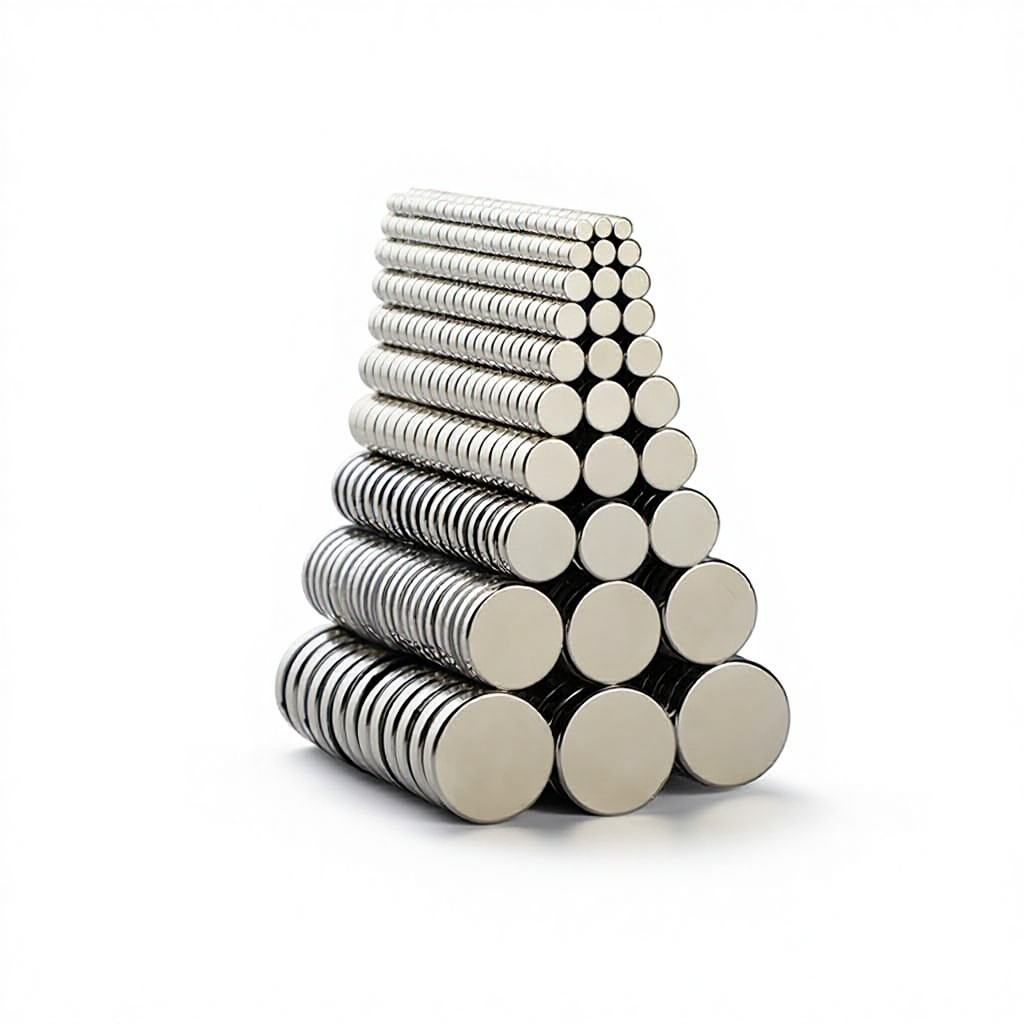 Neodymium Magnet Round Disc Circle N35 N38 N40 N42 N45 for Speaker Headphone Audio