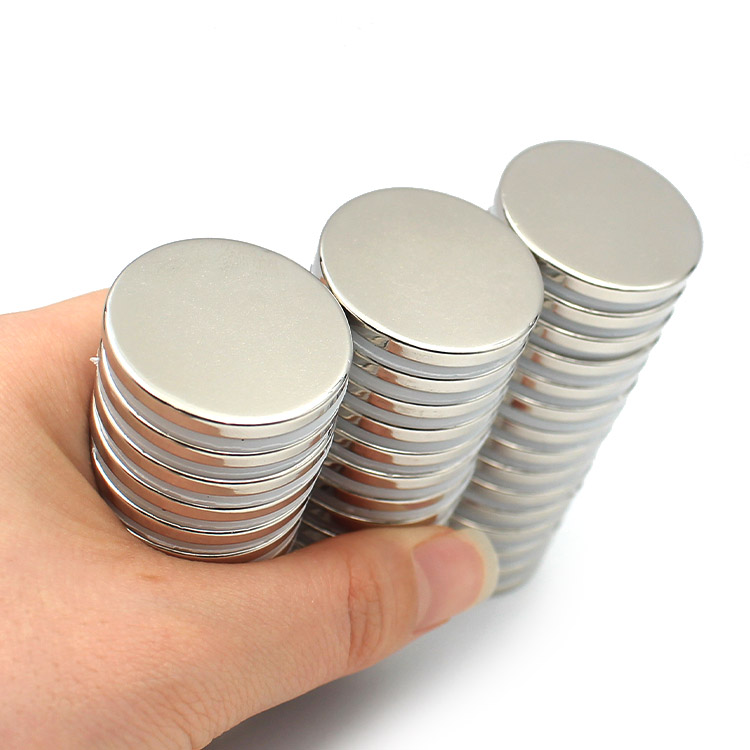 N35 N38 N42 N52 Round Circular Mini Disc Thin Flat NdFeB Magnet for Hall Sensor