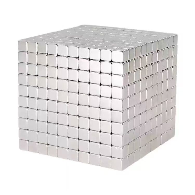 Custom N28 N30 N35 N40 N42 N52 Cube Square Permanent Neodymium Magnets NdFeB Magnet 