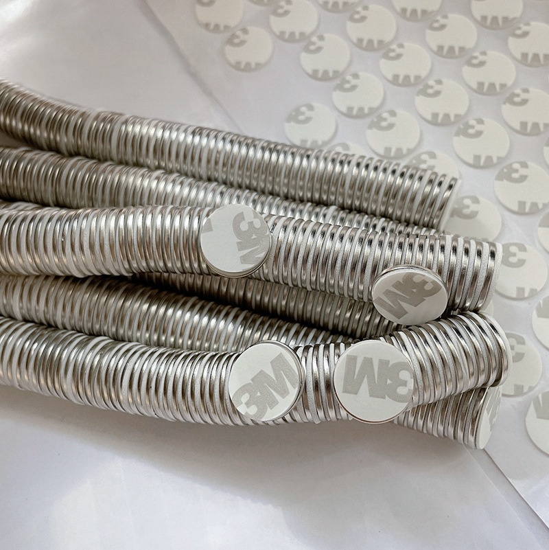 Custom Permanent Neodymium Round Rectangle Magnets Magnet with 3m Adhesive Strong N35-N52 Grade
