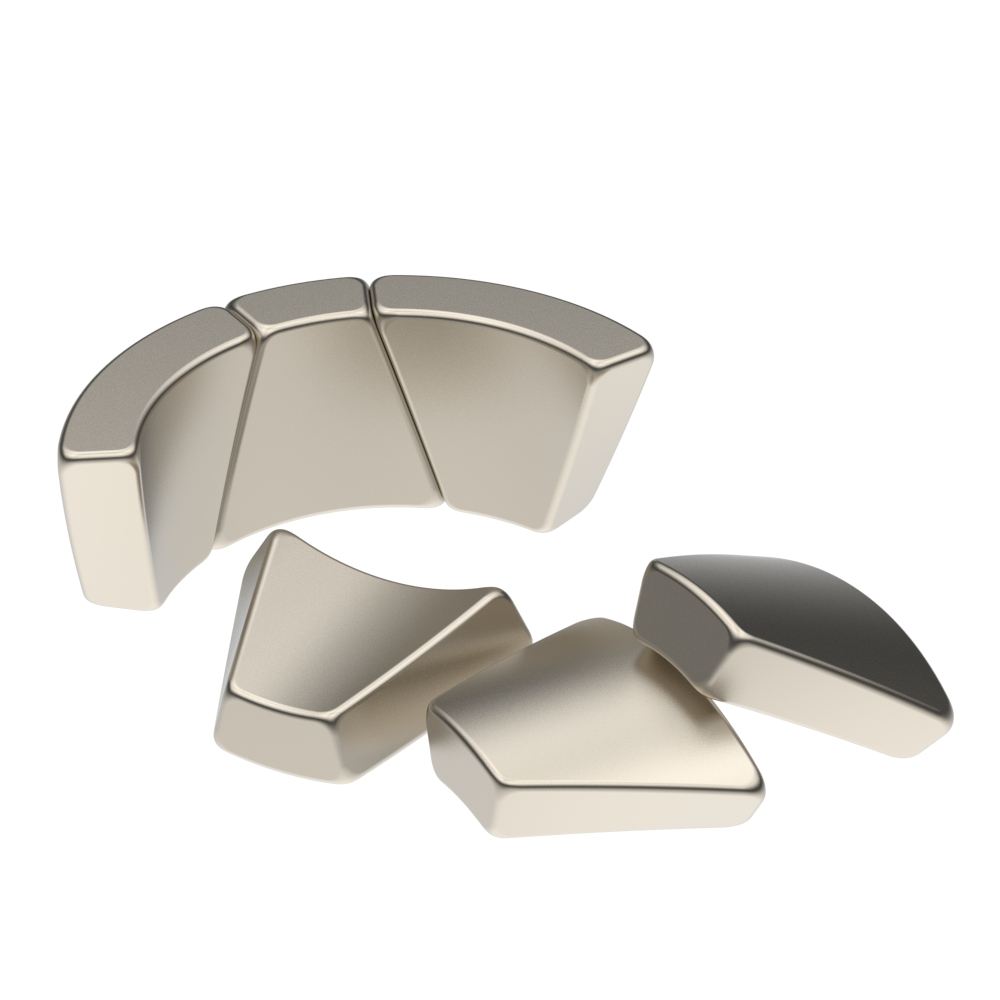 N35 N30 N38 N42 N52 NdFeB Neodymium Permanent Magnet for BLDC Arc Motor Applications