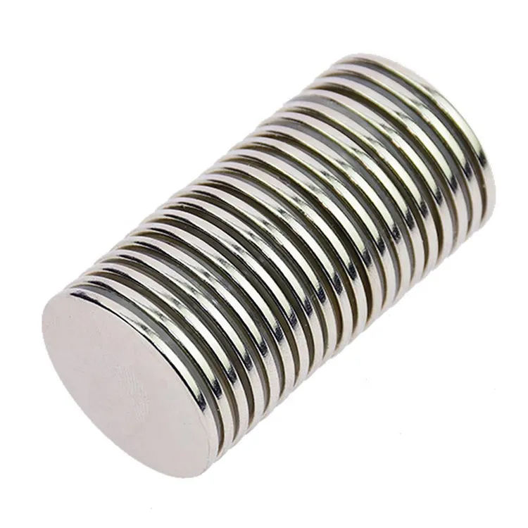 N35 N38 Small Round Disc Circular NdFeB Magnet for Audio Tweeter Speaker