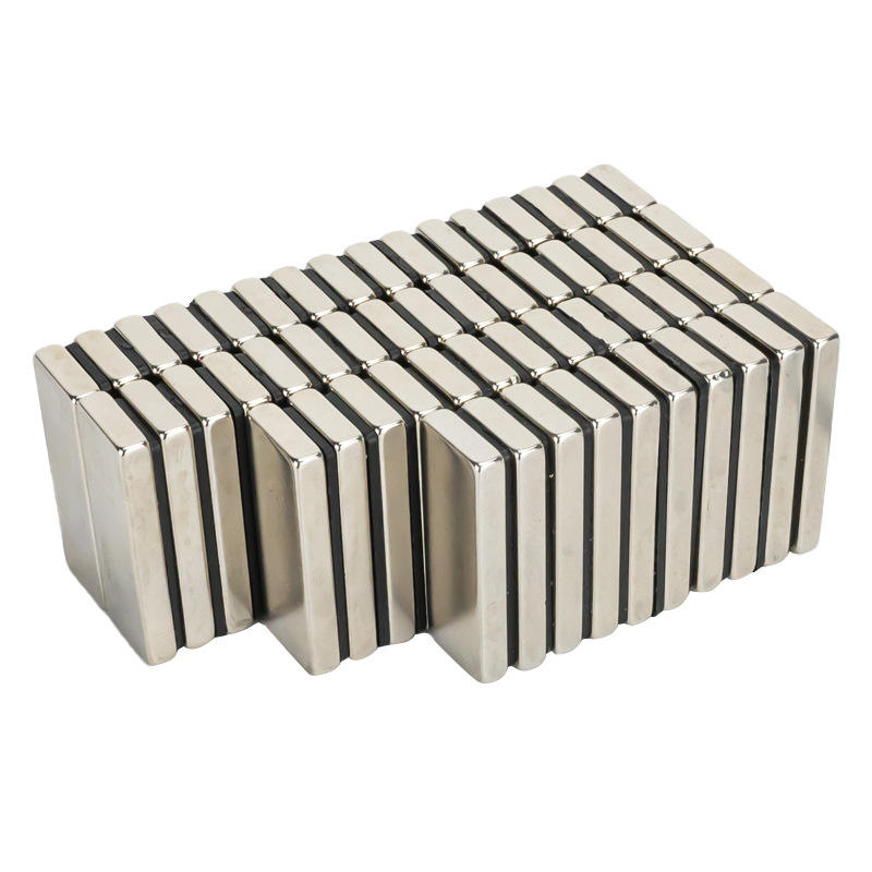 N35H N42H N45H China Supplier Manufacturer Magnet Rare Earth Neodymium Bar Block Magnets for Generator