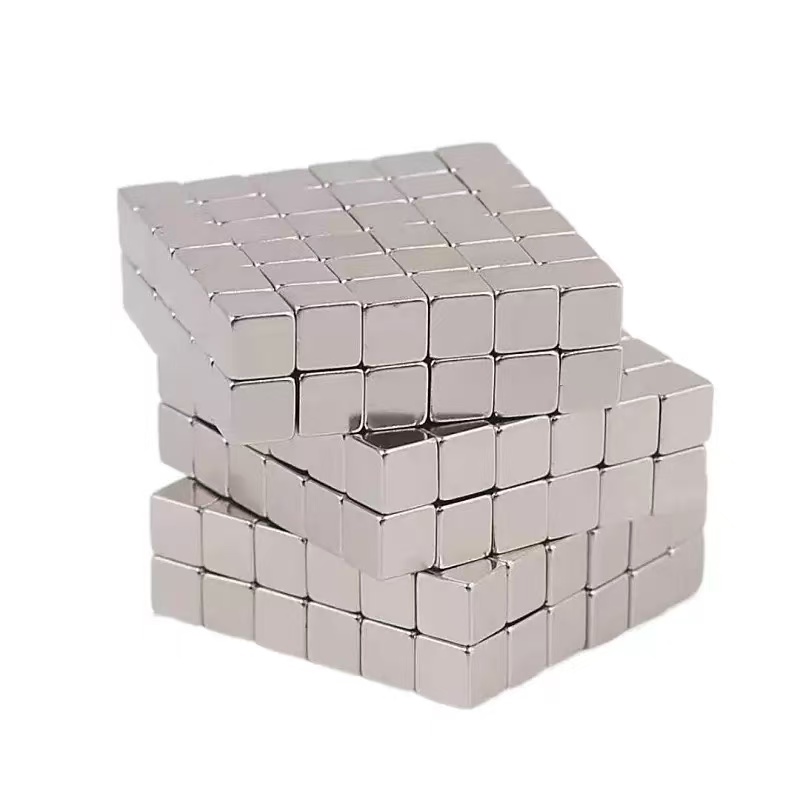 Custom N28 N30 N35 N40 N42 N52 Cube Square Permanent Neodymium Magnets NdFeB Magnet 