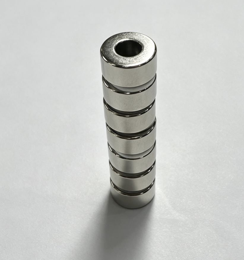 Ring N38h N35h N42h Neodymium Magnet Magnets for Automotive Sensor Assembly