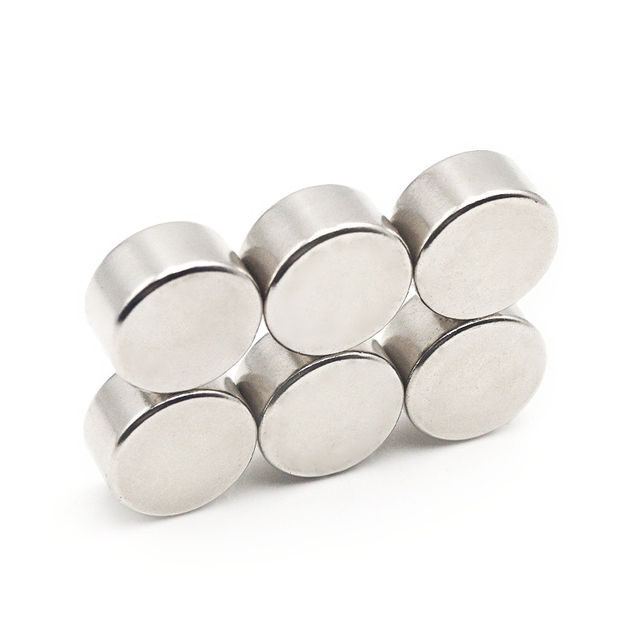 N35 N38 N42 N52 Round Circular Mini Disc Thin Flat NdFeB Magnet for Hall Sensor