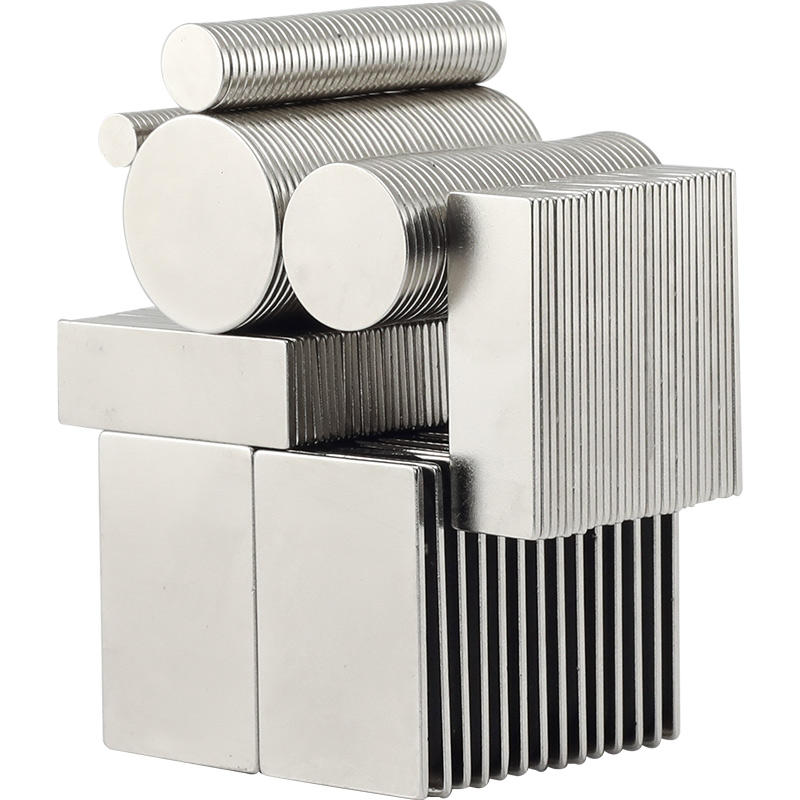 Custom N52 N38 N30 N35 N40 N42 Block Strip Bar Rectangle Rectangular Neodymium NdFeB Strong Rare Earth Permanent Magnet Magnets