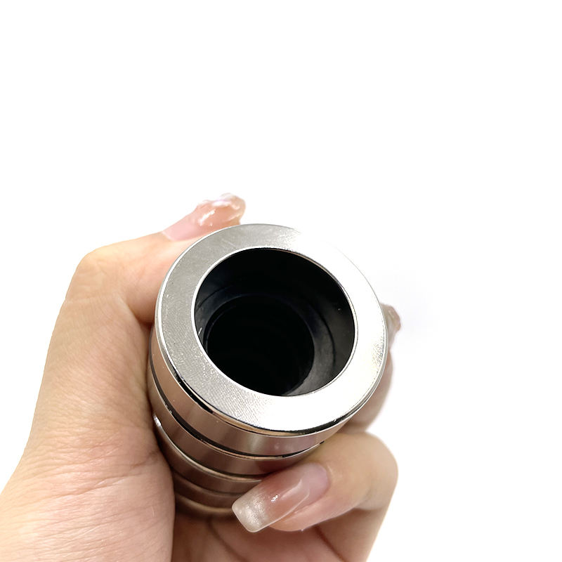 Grand Aimant Annulaire Neodyme N35 N42 N38m Multipolaire Radial Pour Accouplement Magnetique Et Rotor Pompe Ring Magnet
