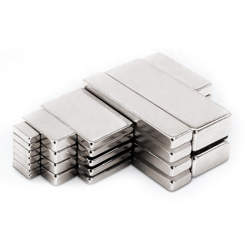 N52 N38 Rare Earth Block Permanent Rectangular NdFeB Magnet for Industrial Automation