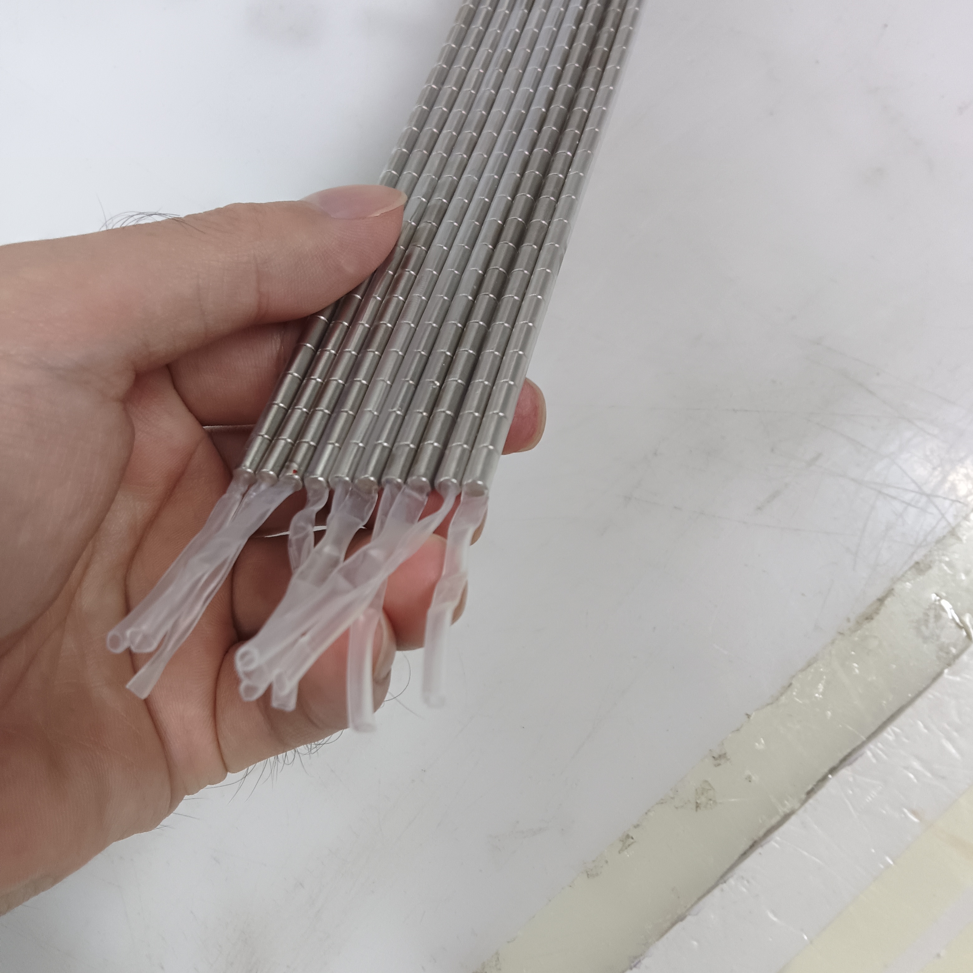 PVC Soft Tube NdFeB Neodymium Magnet Encapsulated Strong Pull Force for Bag And Curtain