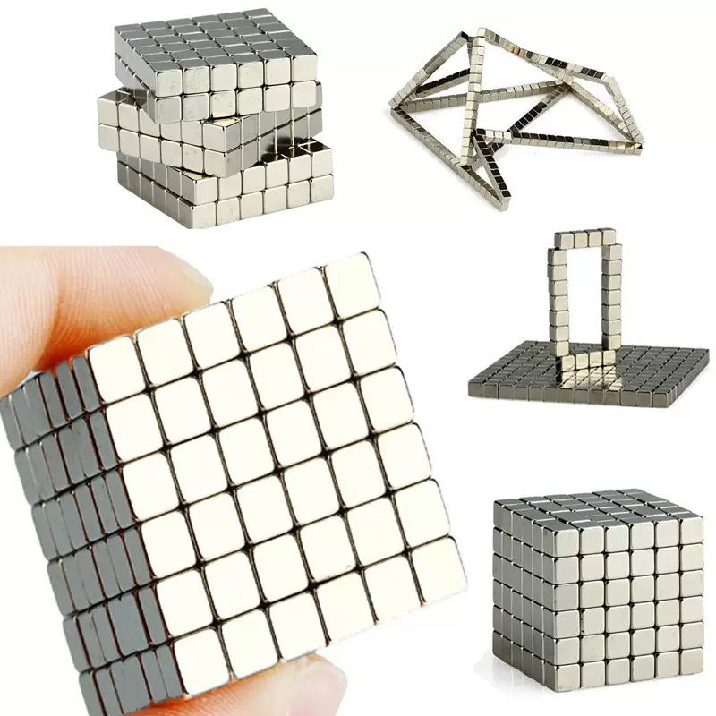 Custom N28 N30 N35 N40 N42 N52 Cube Square Permanent Neodymium Magnets NdFeB Magnet 